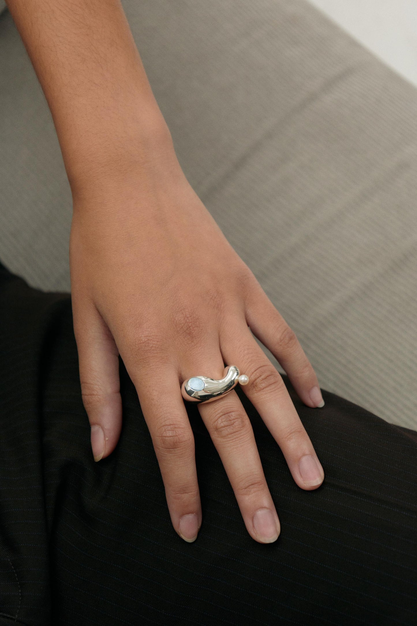 Ebb And Flow Ring (Made To Order)