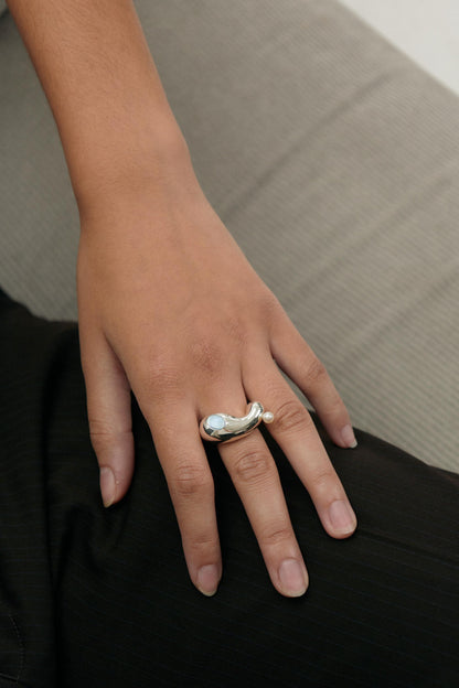 Ebb And Flow Ring (Made To Order)