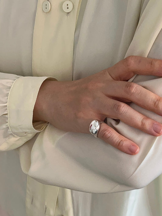 "Just Be" Pinky Ring