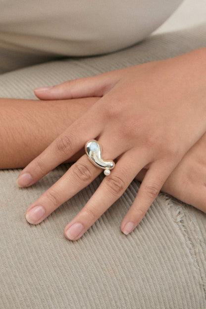 Ebb And Flow Ring (Made To Order)